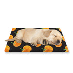 Watercolor Pumpkin Pattern Print Pet Cooling Mat Cover