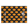 Watercolor Pumpkin Pattern Print Placemat