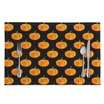 Watercolor Pumpkin Pattern Print Placemat