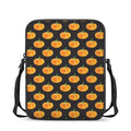 Watercolor Pumpkin Pattern Print Rectangular Crossbody Bag