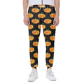 Watercolor Pumpkin Pattern Print Joggers