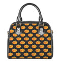 Watercolor Pumpkin Pattern Print Shoulder Handbag