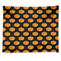 Watercolor Pumpkin Pattern Print Tapestry