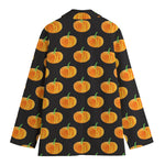 Watercolor Pumpkin Pattern Print Women's Blazer
