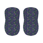 Watercolor Purple Grapes Pattern Print Bar Stool Covers
