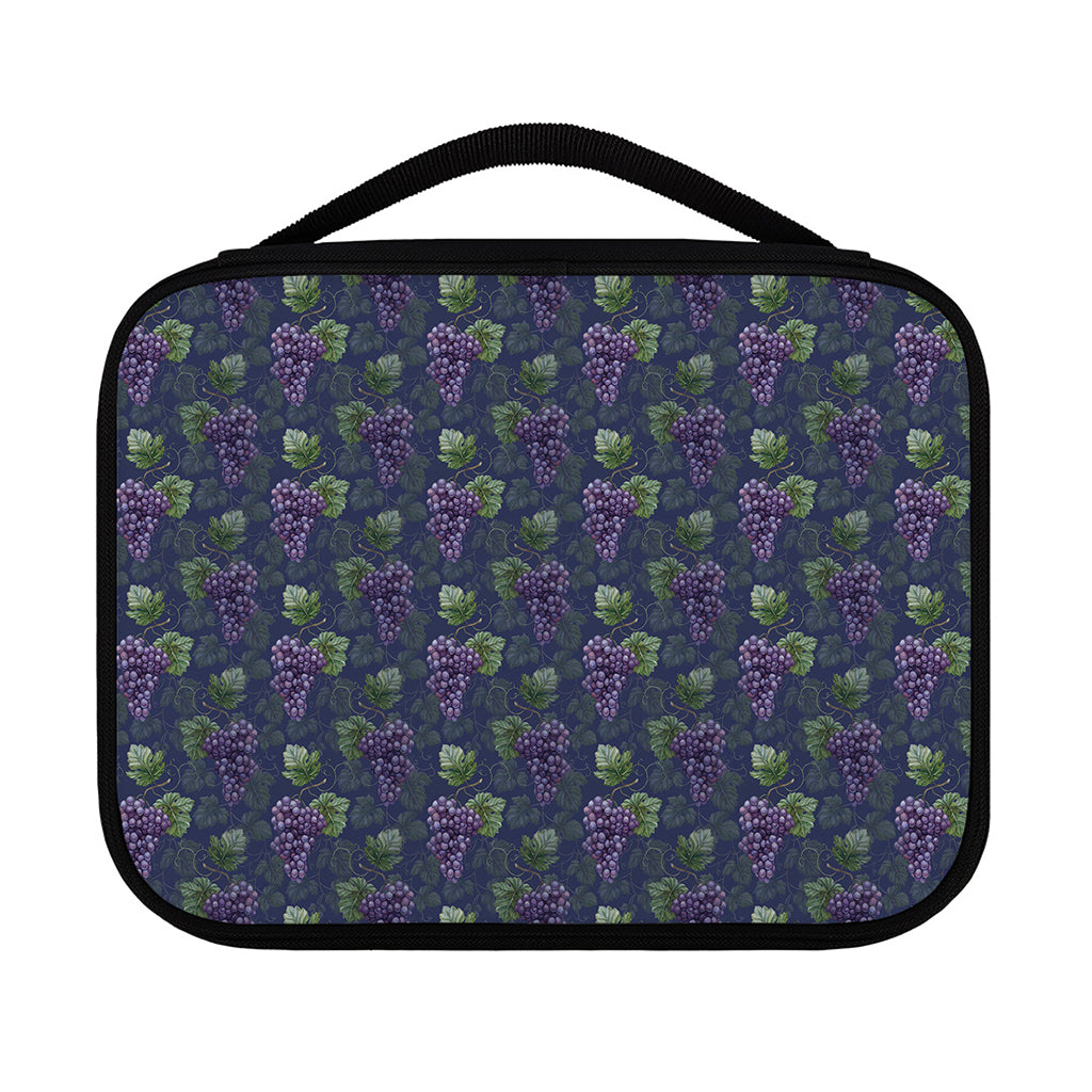 Watercolor Purple Grapes Pattern Print Classic Bible Case