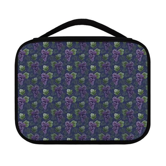 Watercolor Purple Grapes Pattern Print Classic Bible Case