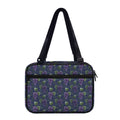 Watercolor Purple Grapes Pattern Print Double Strap Bible Bag