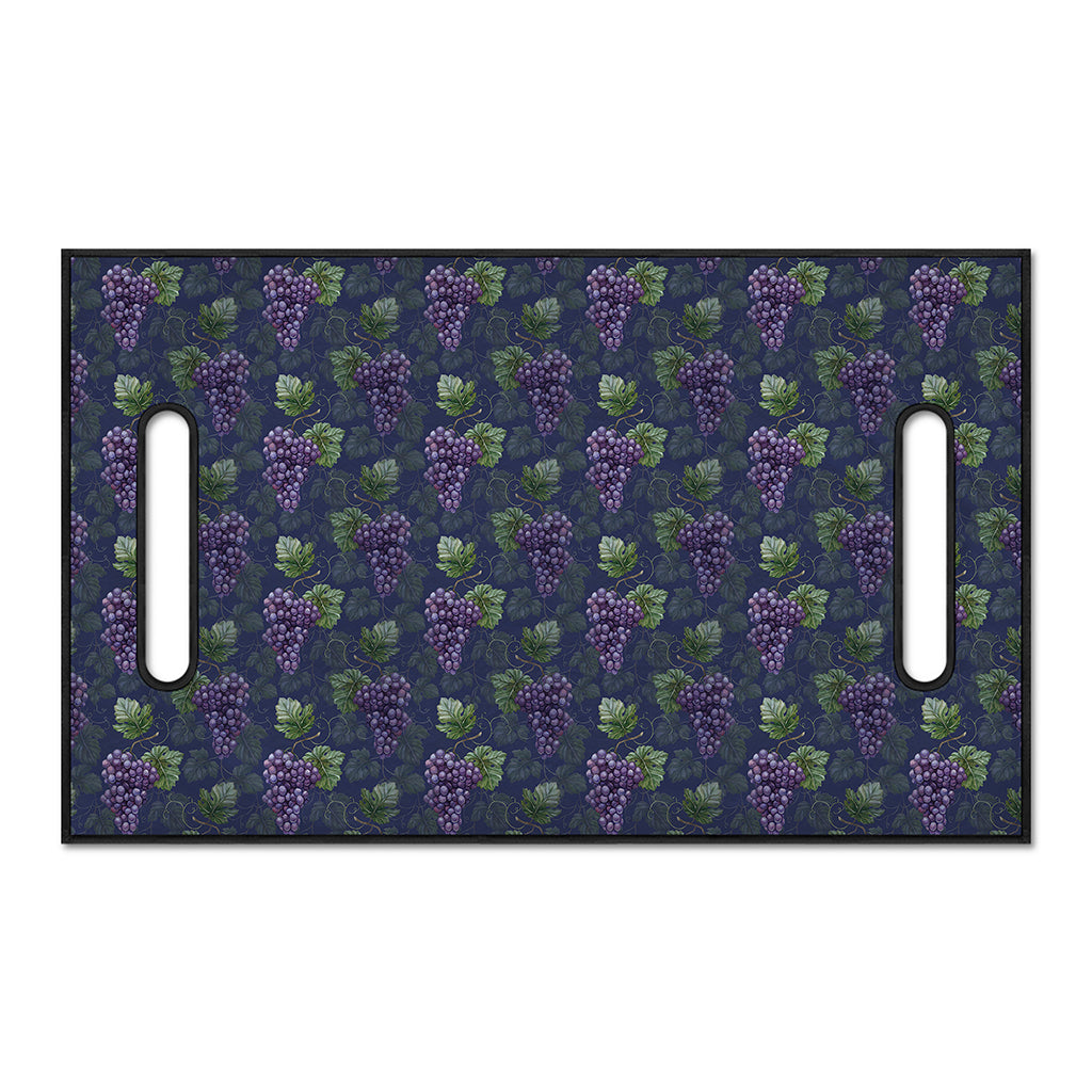 Watercolor Purple Grapes Pattern Print Golf Cart Seat Cover