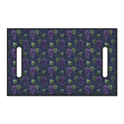 Watercolor Purple Grapes Pattern Print Golf Cart Seat Cover