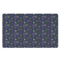 Watercolor Purple Grapes Pattern Print Polyester Doormat