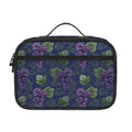 Watercolor Purple Grapes Pattern Print Portable Lunch Bag