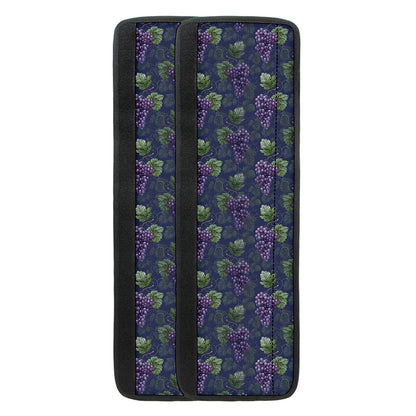 Watercolor Purple Grapes Pattern Print Refrigerator Handle Covers