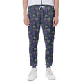 Watercolor Purple Grapes Pattern Print Joggers