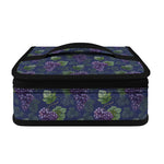 Watercolor Purple Grapes Pattern Print Small Lunch Bag