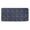 Watercolor Purple Grapes Pattern Print Towel