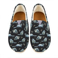 Watercolor Raccoon Pattern Print Casual Shoes