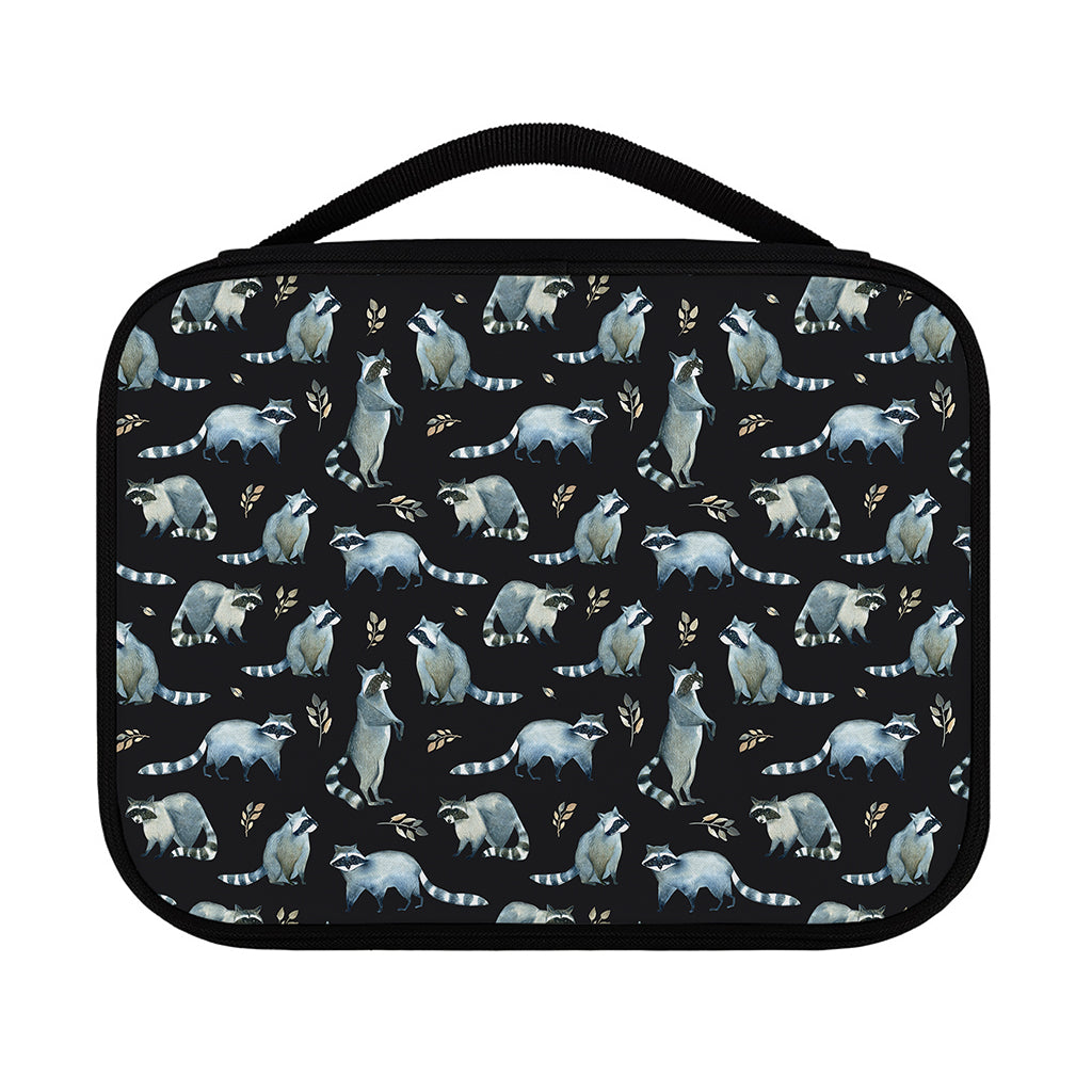 Watercolor Raccoon Pattern Print Classic Bible Case