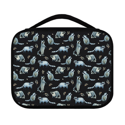 Watercolor Raccoon Pattern Print Classic Bible Case