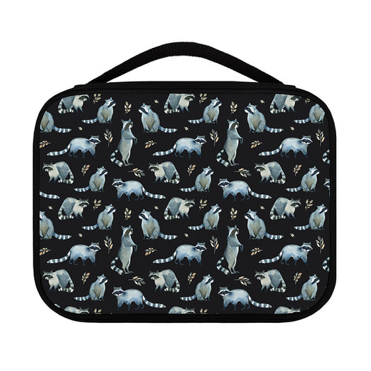 Watercolor Raccoon Pattern Print Classic Bible Case
