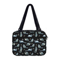 Watercolor Raccoon Pattern Print Double Strap Bible Bag