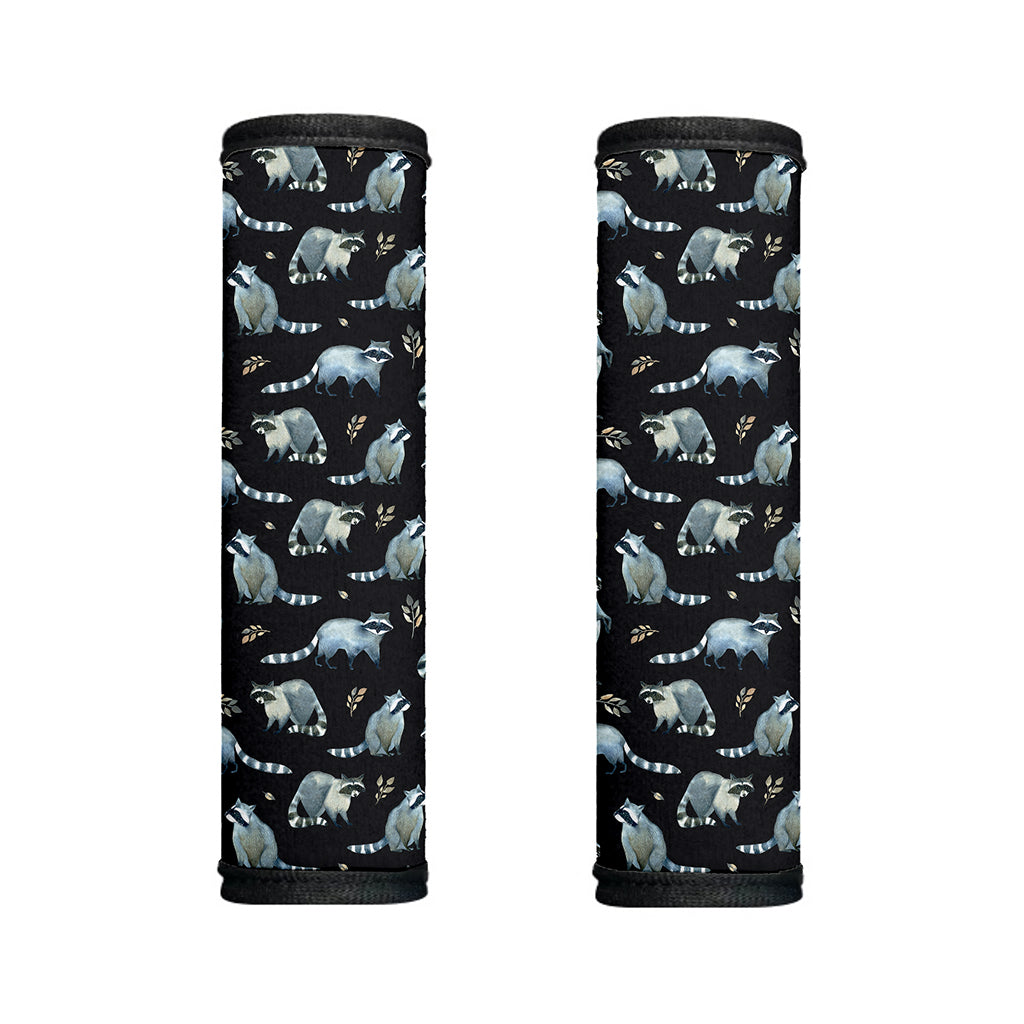Watercolor Raccoon Pattern Print Handle Covers