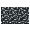 Watercolor Raccoon Pattern Print Polyester Doormat