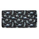 Watercolor Raccoon Pattern Print Towel