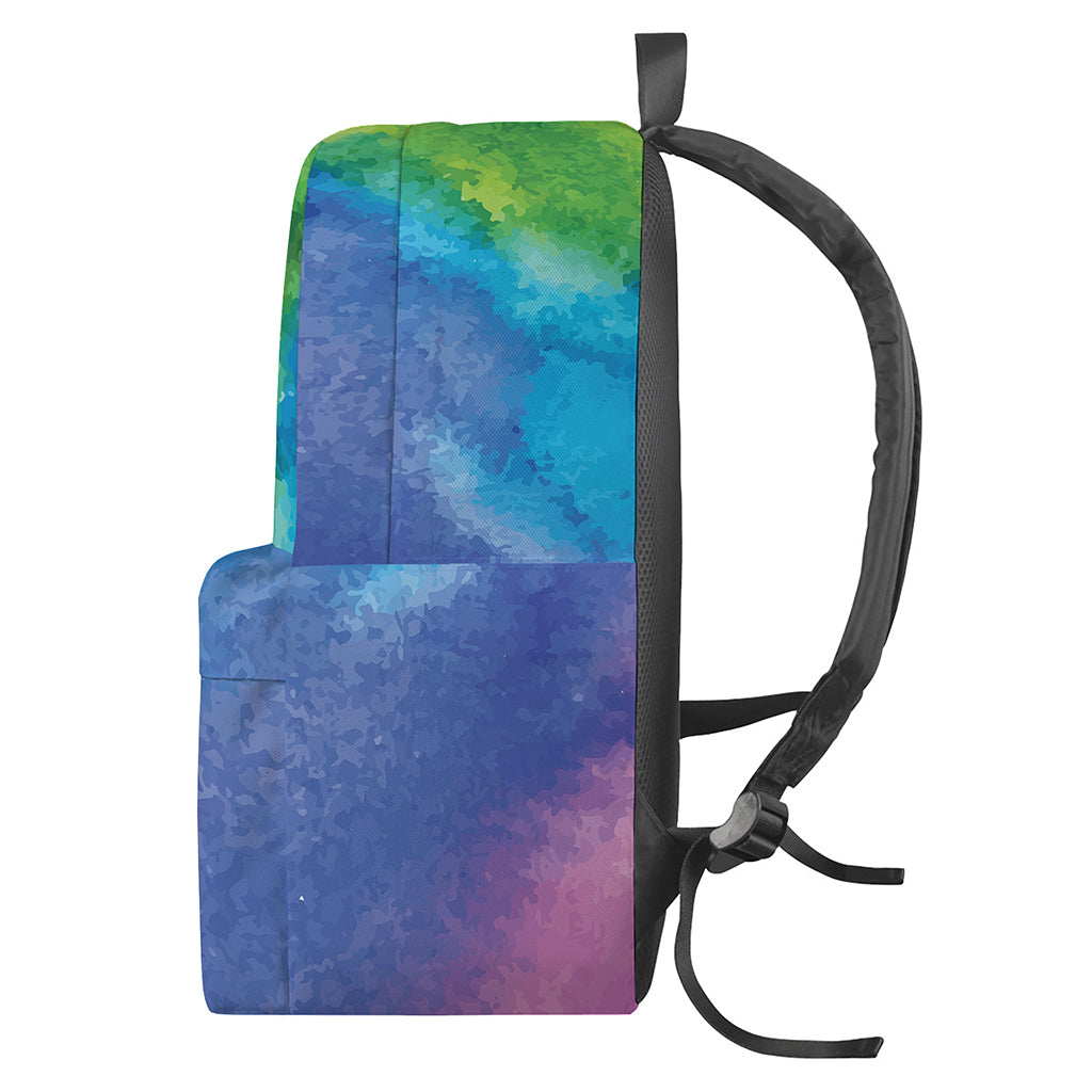 Watercolor Rainbow LGBT Pride Print Backpack