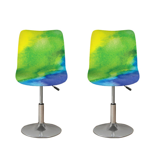 Watercolor Rainbow LGBT Pride Print Bar Stool Covers