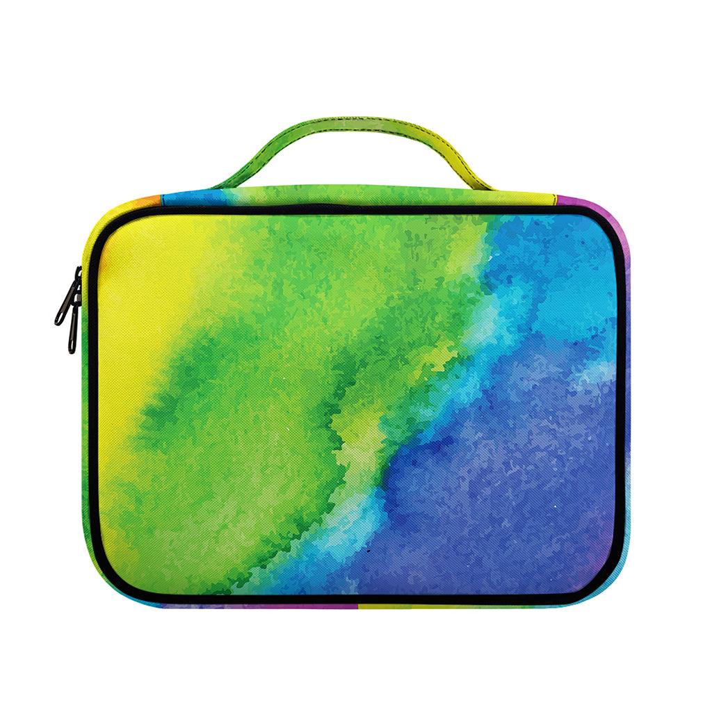 Watercolor Rainbow LGBT Pride Print Briefcase Bible Bag