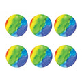 Watercolor Rainbow LGBT Pride Print Coaster Set