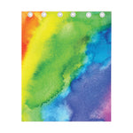 Watercolor Rainbow LGBT Pride Print Curtain