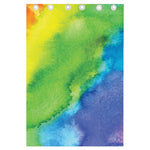 Watercolor Rainbow LGBT Pride Print Curtain