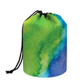 Watercolor Rainbow LGBT Pride Print Drawstring Makeup Bag
