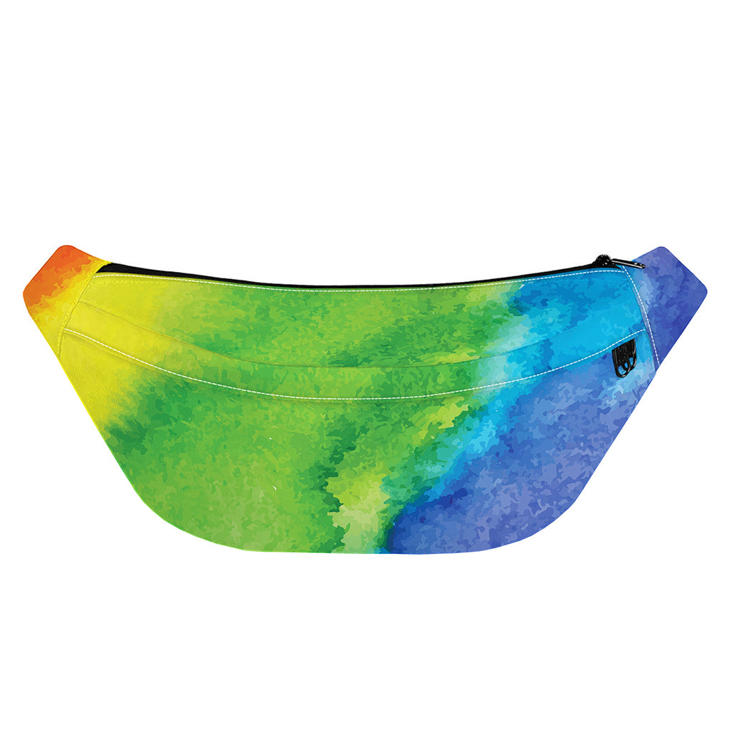 Watercolor Rainbow LGBT Pride Print Fanny Pack