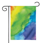 Watercolor Rainbow LGBT Pride Print House Flag