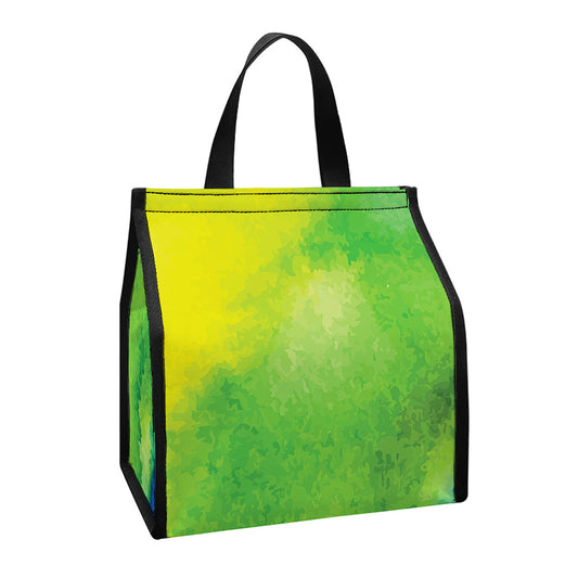 Watercolor Rainbow LGBT Pride Print Insulated Lunch Tote