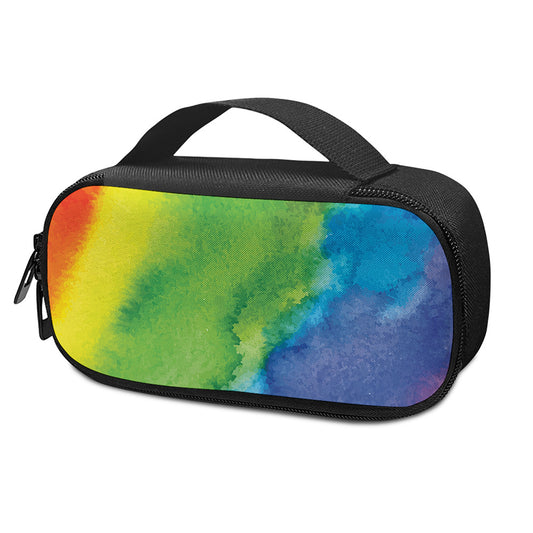 Watercolor Rainbow LGBT Pride Print Insulin Cooler Travel Case