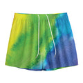 Watercolor Rainbow LGBT Pride Print Mesh Shorts