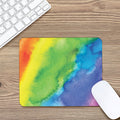 Watercolor Rainbow LGBT Pride Print Mouse Pad