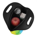 Watercolor Rainbow LGBT Pride Print Neoprene Lunch Bag