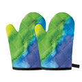 Watercolor Rainbow LGBT Pride Print Oven Mitts