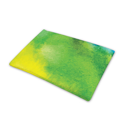 Watercolor Rainbow LGBT Pride Print Pet Cooling Mat Cover