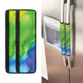 Watercolor Rainbow LGBT Pride Print Refrigerator Handle Covers