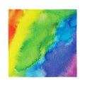 Watercolor Rainbow LGBT Pride Print Silk Bandana
