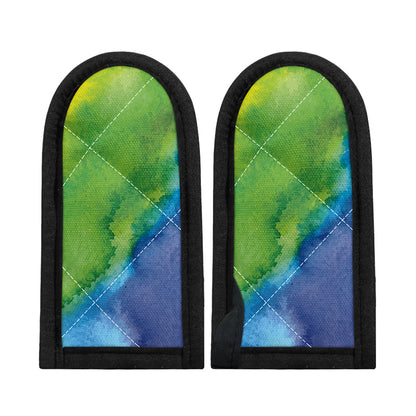 Watercolor Rainbow LGBT Pride Print Skillet Handle Cover