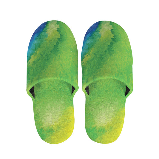 Watercolor Rainbow LGBT Pride Print Slippers