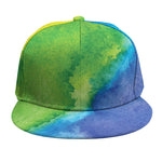 Watercolor Rainbow LGBT Pride Print Snapback Cap
