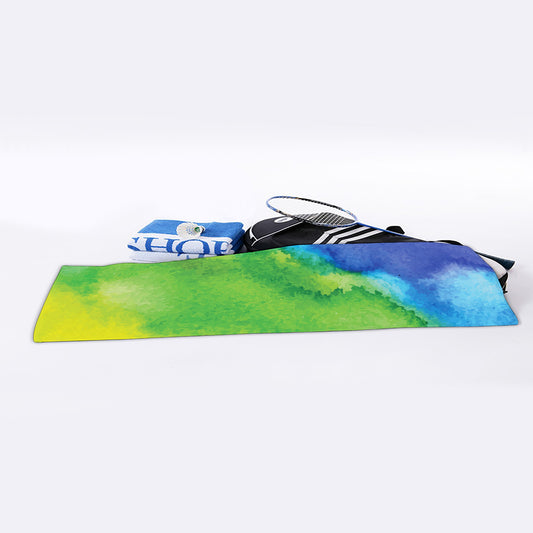 Watercolor Rainbow LGBT Pride Print Sports Towel